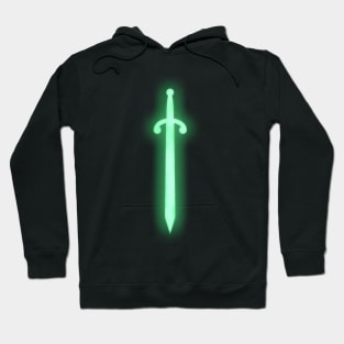 Spiritual Weapon (Green Sword) Hoodie